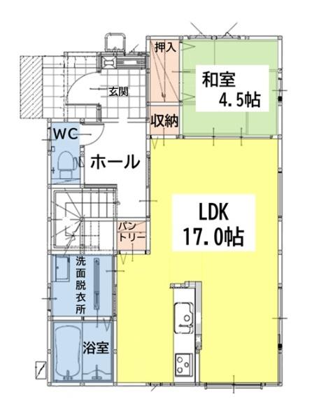 鷹見台4丁目　新築戸建（1号棟）