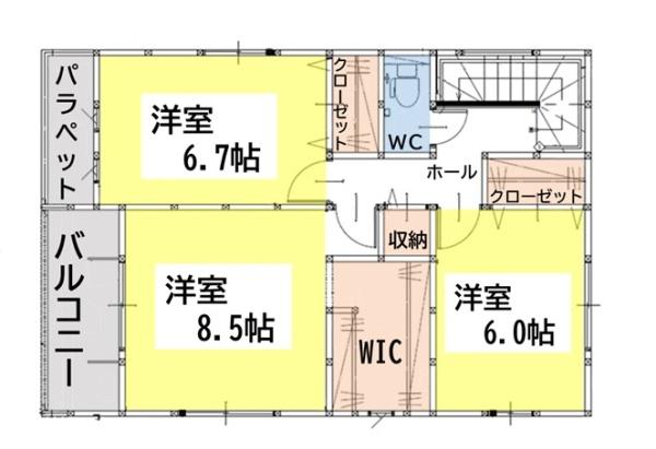 北九州市八幡西区浅川台３丁目の新築一戸建
