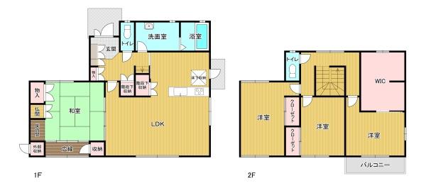北九州市若松区花野路１丁目の中古一戸建