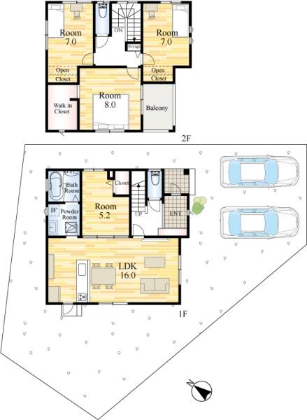 割子川2丁目　新築戸建（5号地）