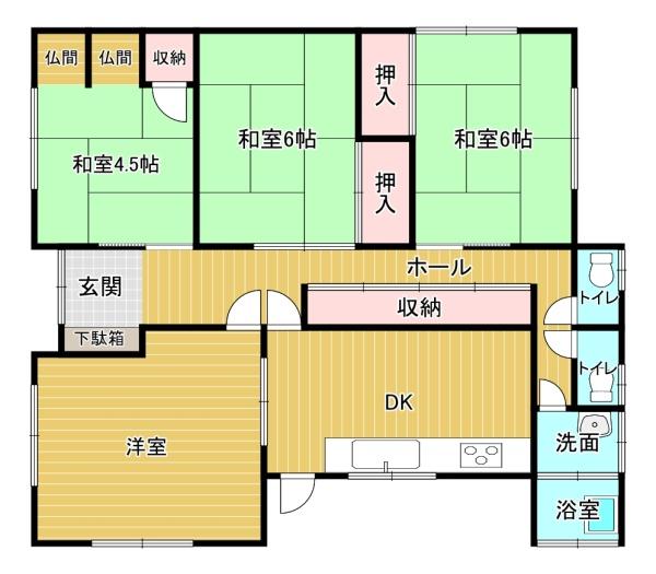 水巻町古賀2丁目　中古戸建