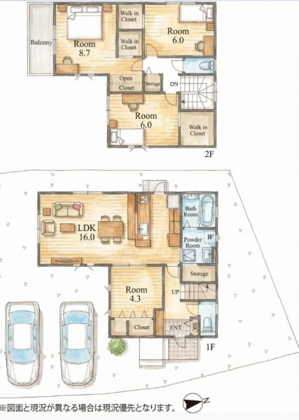 清田1丁目　新築戸建（1号棟）