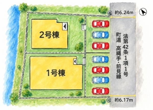 松の本3丁目新築戸建(1号棟)