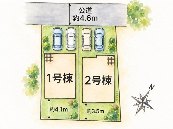 中の原2丁目新築戸建(1号棟)