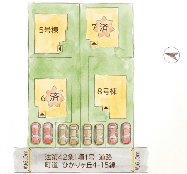 宗像市ひかりヶ丘4丁目3期新築戸建(8号棟)