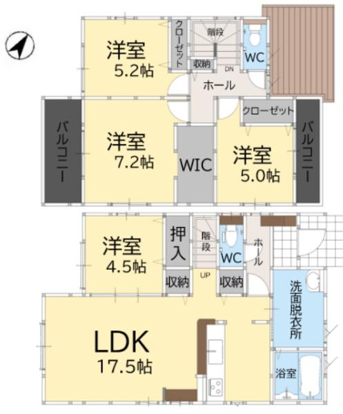 福津市福間南５丁目新築戸建（2号棟）