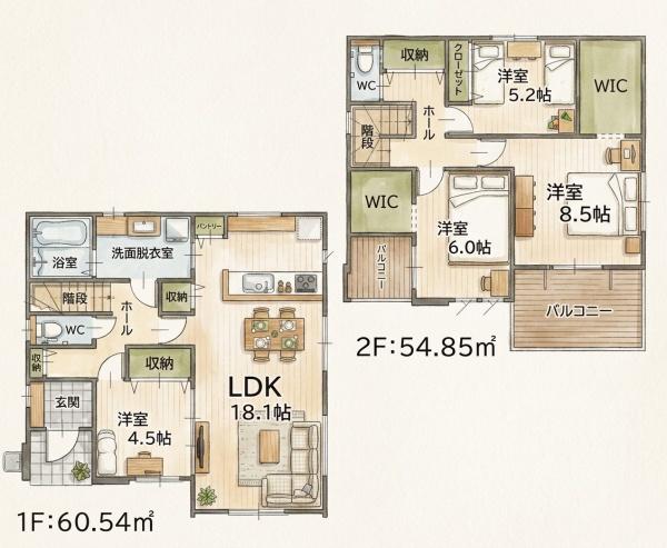 宗像市原町1期新築戸建(3号棟)