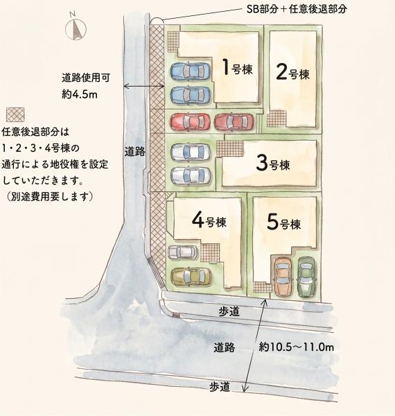 福岡市東区多の津1期新築戸建(1号棟)
