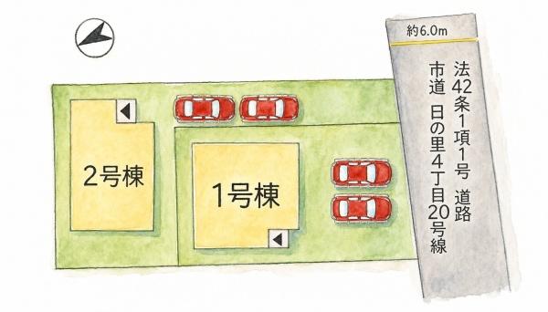 宗像市日の里4丁目4期新築戸建(2号棟)