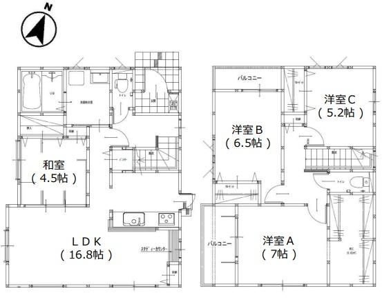 志免町桜丘2丁目1期新築戸建(2号棟)