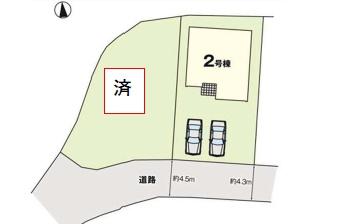 糟屋郡粕屋町内橋東2期新築戸建(2号棟)