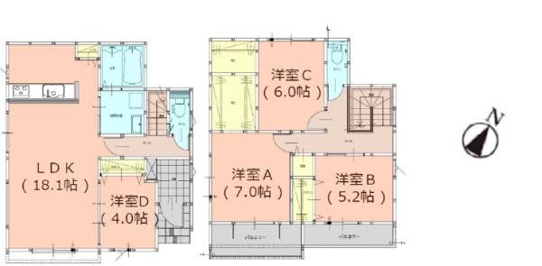 宇美町宇美4丁目1期新築戸建(1号棟)