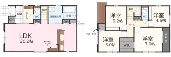 篠栗町和田3丁目1期新築戸建(2号棟)