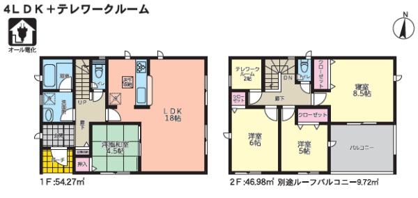 古賀市青柳第1新築戸建(3号棟)