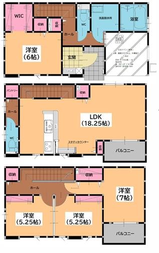 粕屋町長者原東3丁目1期新築戸建