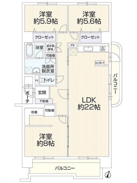 ふよう香椎浜ハイツB壱号棟