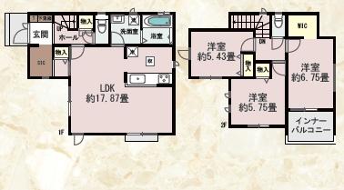 福岡市東区香住ヶ丘5丁目新築戸建(C号棟)