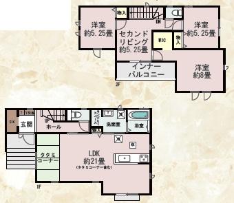 福岡市東区香住ヶ丘5丁目新築戸建(E号棟)
