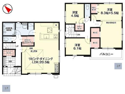 粕屋町仲原4期新築戸建(2号棟)