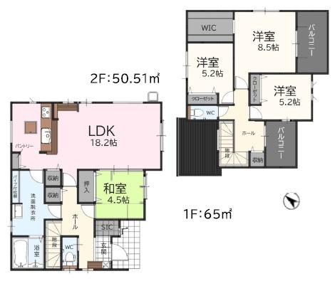 福津市宮司6丁目6期新築戸建(2号棟)