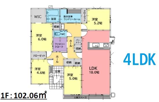 福津市津屋崎2丁目3期新築戸建(2号棟)