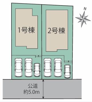 福岡市東区青葉6丁目2期新築戸建(2号棟)