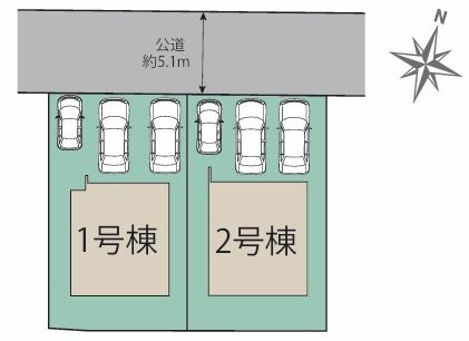 福岡市東区青葉6丁目新築戸建(2号棟)
