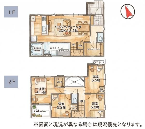 福岡市東区八田13期新築戸建(6号棟)