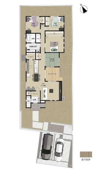 タマタウン古賀美明新築戸建(1号地)