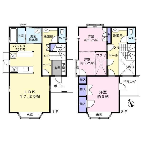 豊川市諏訪西　中古住宅