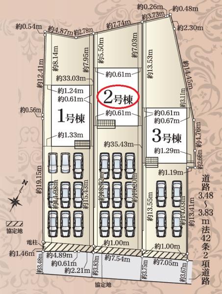 浜名区宮口第1期新築全3棟　2号棟