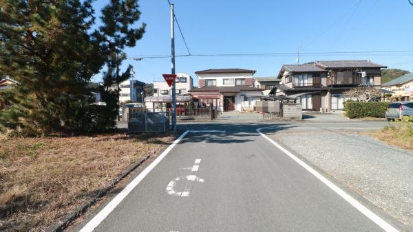北東角地の整形地　浜松市天竜区山東