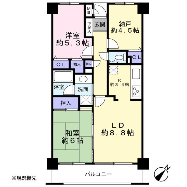 ファミール・ヒルズ西浜松2階
