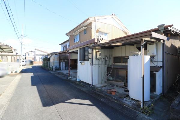 【建築条件なし】解体、測量渡し　浜松市浜名区細江町中川