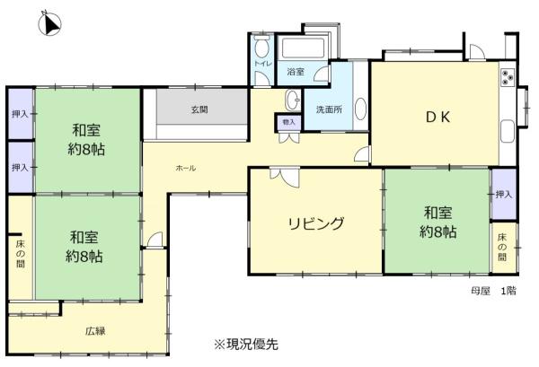 まるで日本庭園縁側から見る景色が素晴らしいです細江町気賀