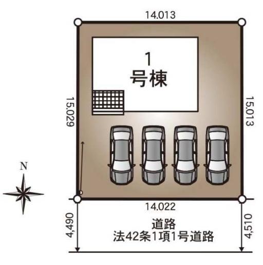 浜名区八幡　第1期　全1棟
