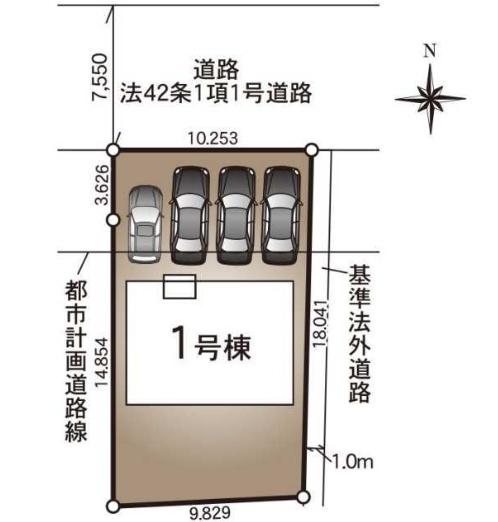 浜名区引佐町井伊谷　第1期　全1棟