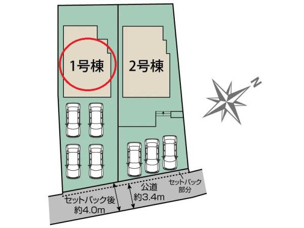 浜名区西美薗　新築全2棟　1号棟
