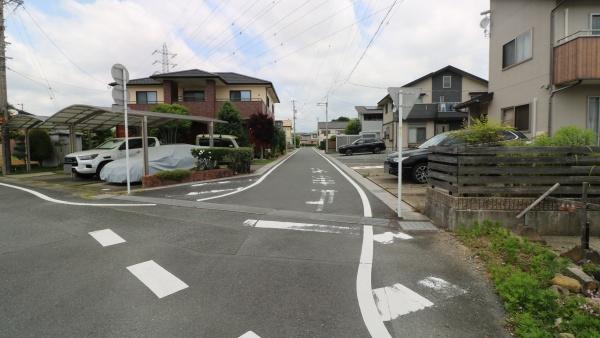 安心の高台エリア　南向きの土地　中央区初生町
