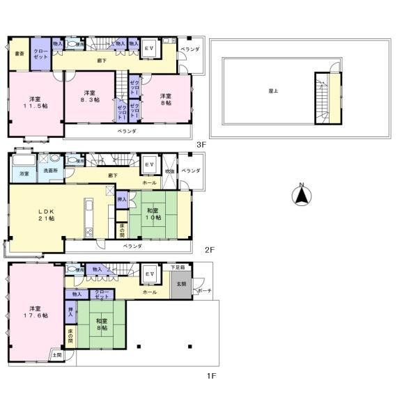 コンビニ・銀行・内科まで何でも揃う住環境　掛川市宮脇1丁目