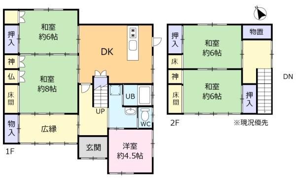 中央区篠ケ瀬町　中古住宅