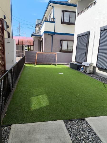 ベイリーフ新居　カーポート付き遠鉄ホーム施工住宅