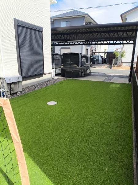 ベイリーフ新居　カーポート付き遠鉄ホーム施工住宅