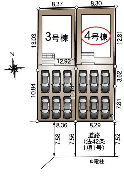 浜名区引佐町井伊谷　第2期　4号棟　全4棟