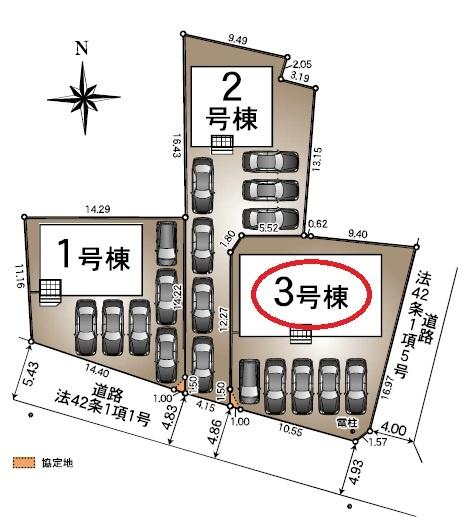浜松市浜名区平口　第1期　新築全3棟　3号棟