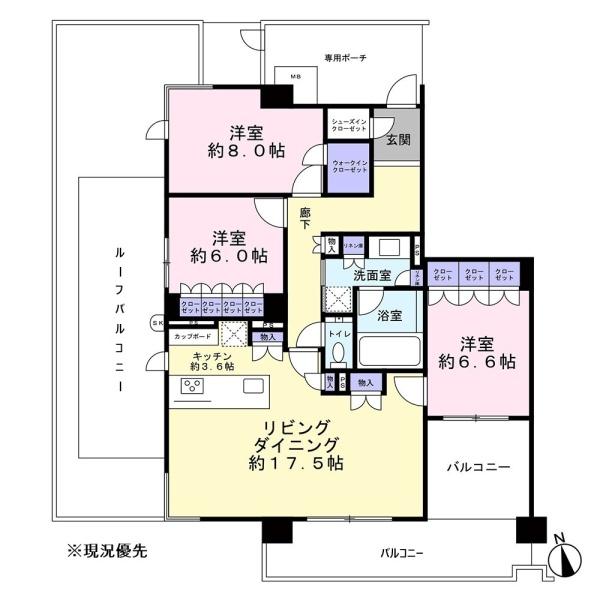 上層階　専用駐車場条件そろったプレミア物件