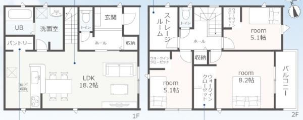 中央区泉4丁目　新築全１棟　１号棟