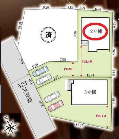 浜名区平口　全3棟　2号棟