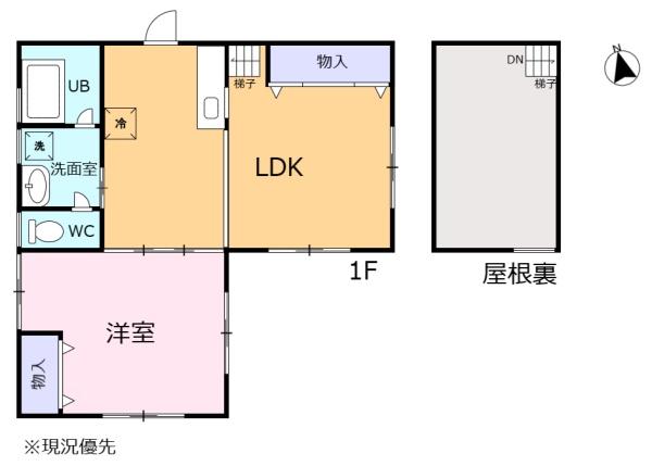 浜名区平口　中古住宅　平家建