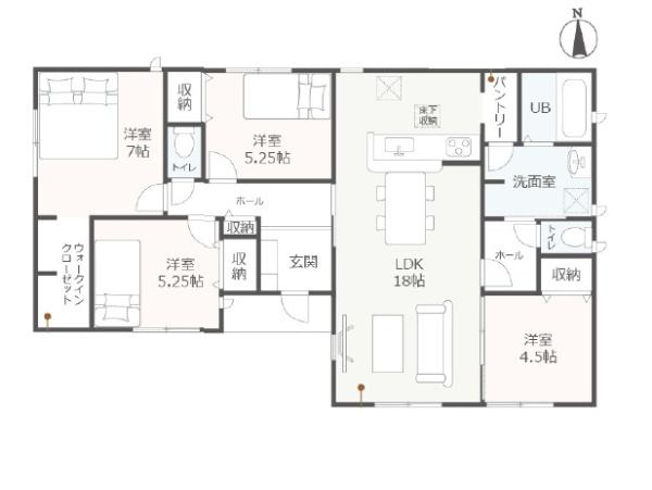 磐田市掛塚蟹町　第2期新築全3棟　1号棟